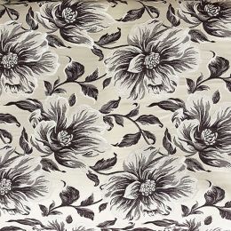 Жаккард Цветы - 6678-3 - Обивочная ткань Цветы
