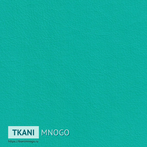 Фото ткани R-1 Кожа искусственная крупным планом, цвет зеленый, рисунок однотонный, производитель Китай