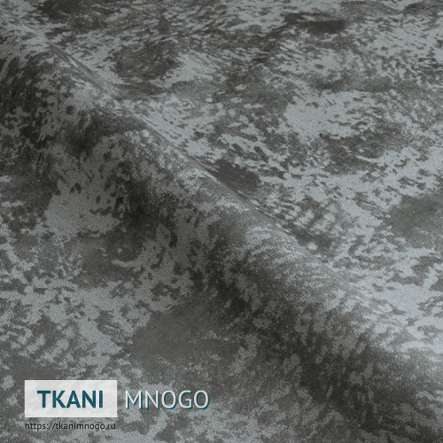 Фото внешнего вида велюра “Bars-13” (однотонный, узор серый)