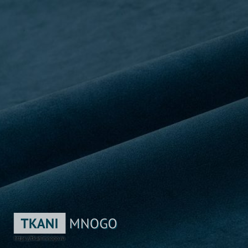 Фото “58” (однотонный синий) - материала бархата