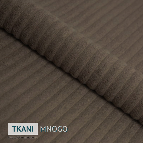 Фото внешнего вида велюра “25” (однотонный, полоса серый, бежевый)