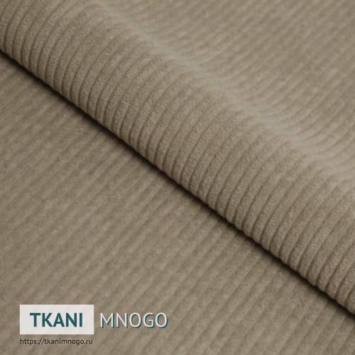 Фото материала велюра “25” (полоса серый, бежевый)