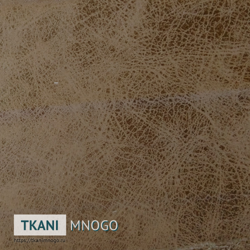 Фото материала 017-8(арт.) - коричневый узор. Производитель Китай. Замша - внешний вид.