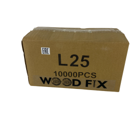 Скоба Wood FIX L, 155-19 мм цинк - Скобы для пневмостеплера